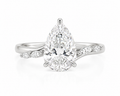 The Florence – 2 CT Pear Lab Diamond Ring