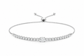 1ct Lab Diamond Bolo Bracelet