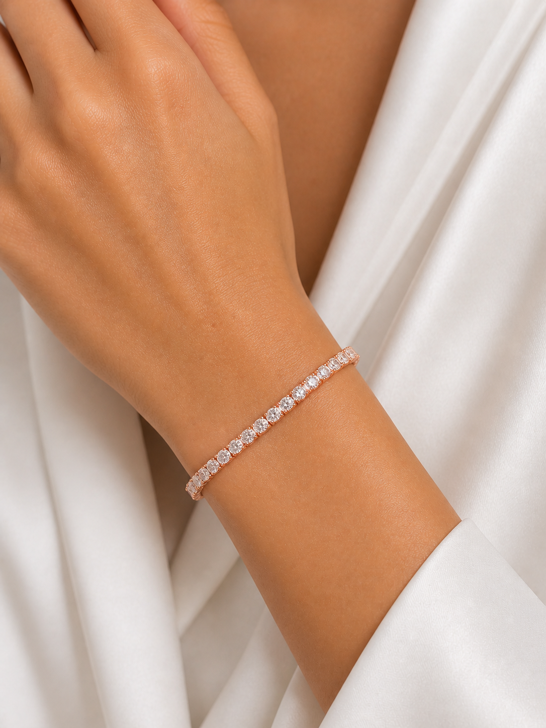 15.05ct Lab Diamond Tennis Bracelet