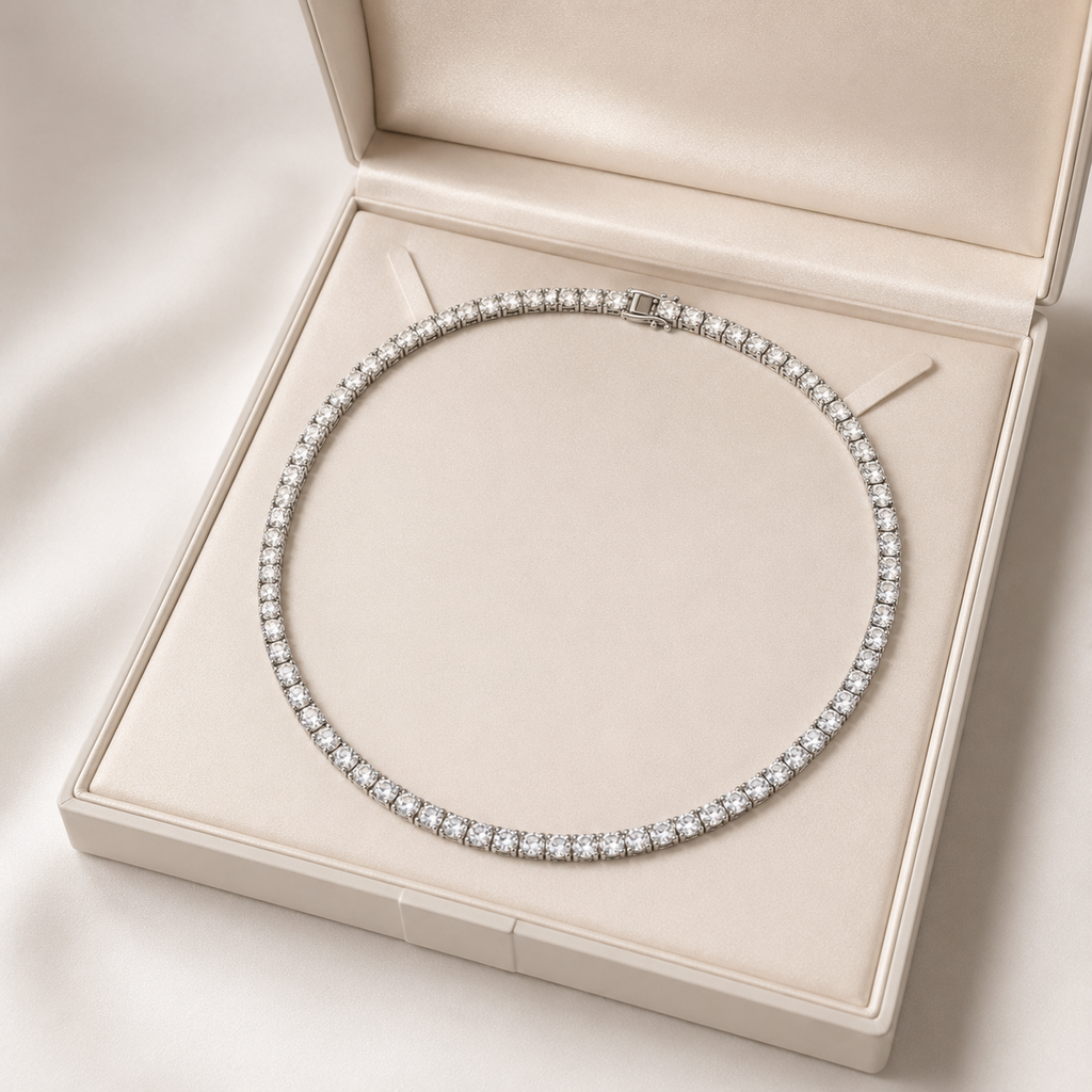 Celeste 23.19CT Lab Diamond Tennis Necklace