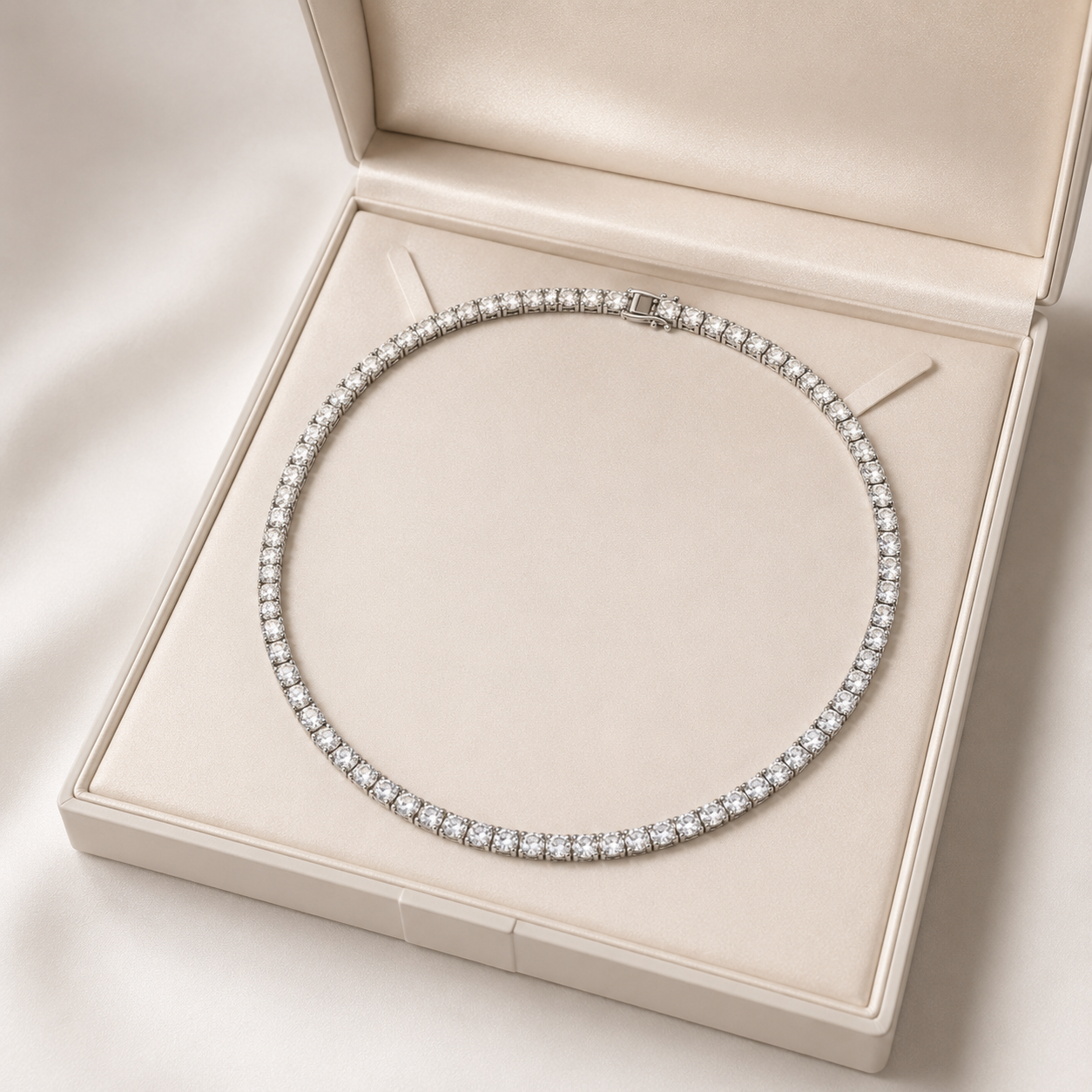 Celeste 23.19CT Lab Diamond Tennis Necklace
