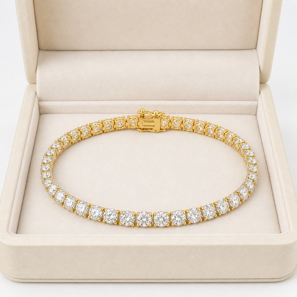 7.93ct Lab Diamond Tennis Bracelet