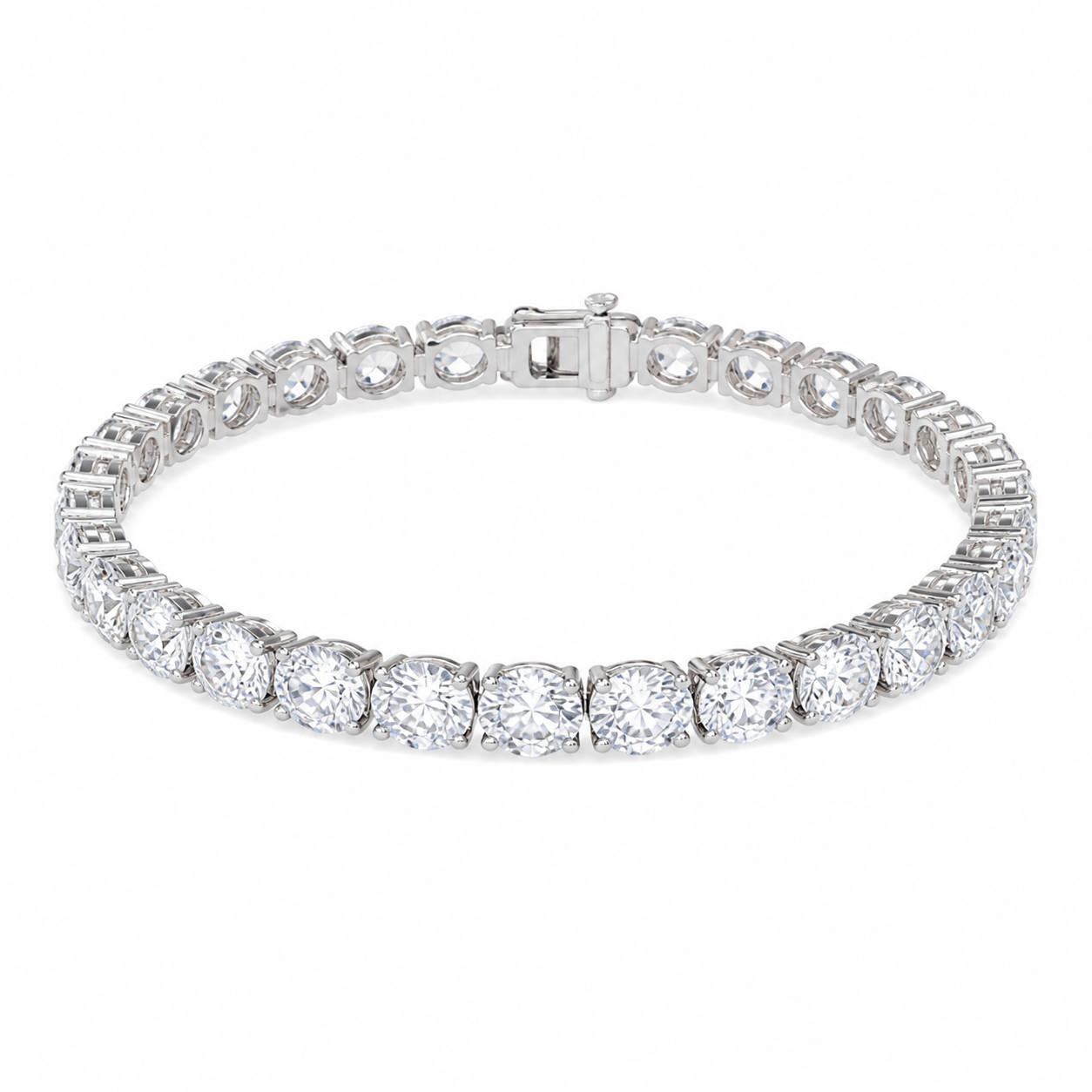 22.66ct Lab Diamond Tennis Bracelet