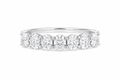Seven Stone Oval Lab Diamond Ring – 1ct Total | 14K Gold | IGI Certified