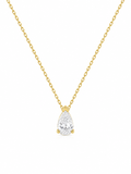 Pear Cut Lab Diamond Pendant Necklace – 1ct