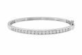 3ct Lab Diamond Bangle Bracelet