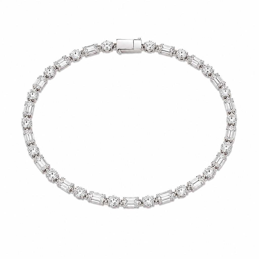 5ct Lab Diamond Tennis Bracelet