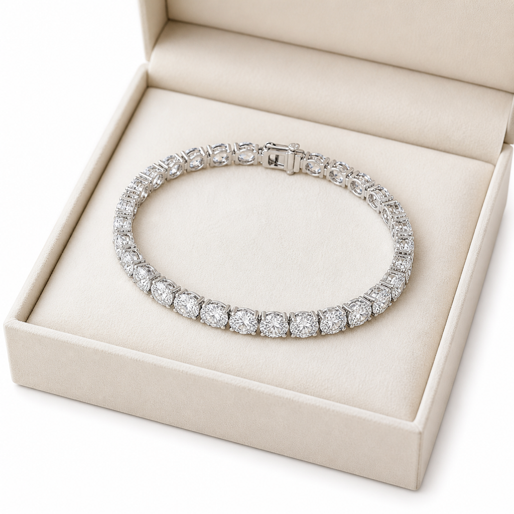 22.66ct Lab Diamond Tennis Bracelet