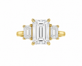Emerald Trilogy Lab Diamond Ring – 5.4ct