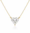 Heart Cut Lab Diamond Pendant Necklace – 2ct