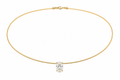 Luna 2CT Oval Lab Diamond Necklace