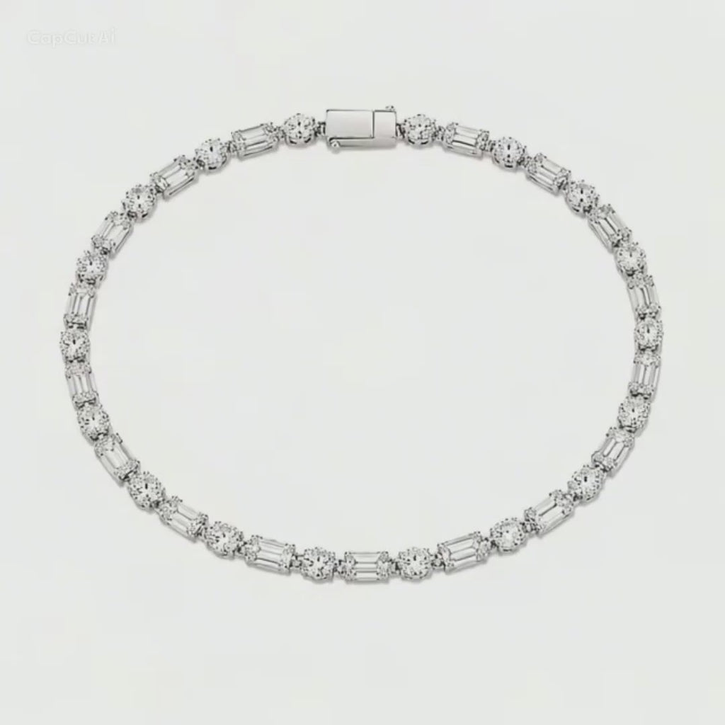 5ct Lab Diamond Tennis Bracelet